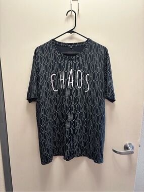 Men's Chaos Short Sleeve Tee - Black